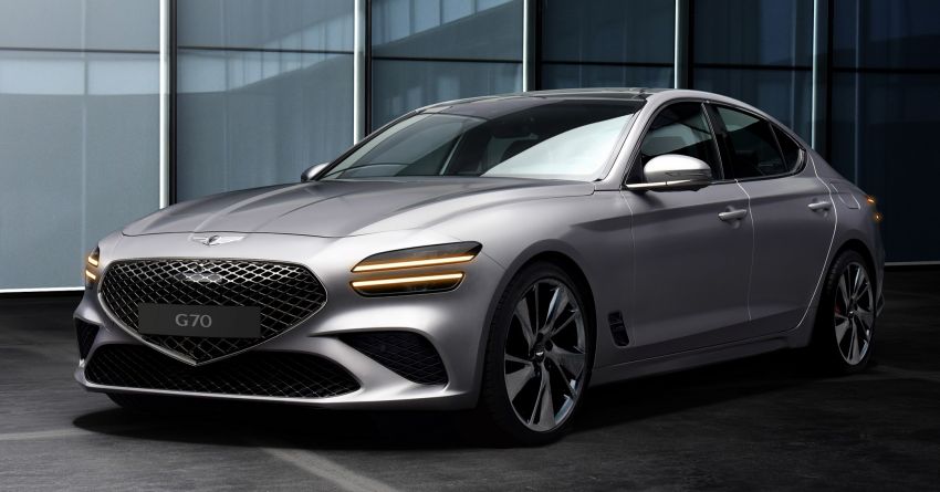 2020 Genesis G70 facelift debuts with updated styling – rivals the Mercedes-Benz C-Class, BMW 3 Series 1173364
