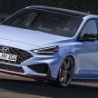 2020 Hyundai i30 N facelift shown, adds 8-speed DCT