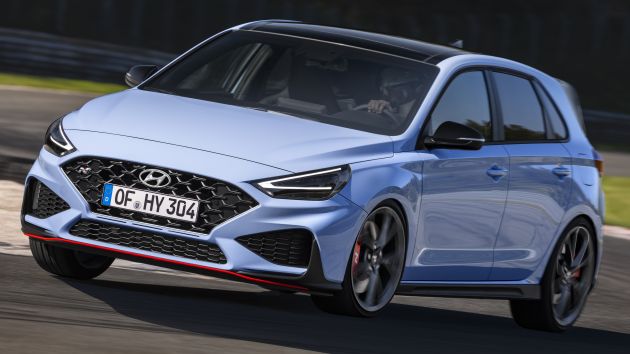 2020 Hyundai i30 N facelift shown, adds 8-speed DCT