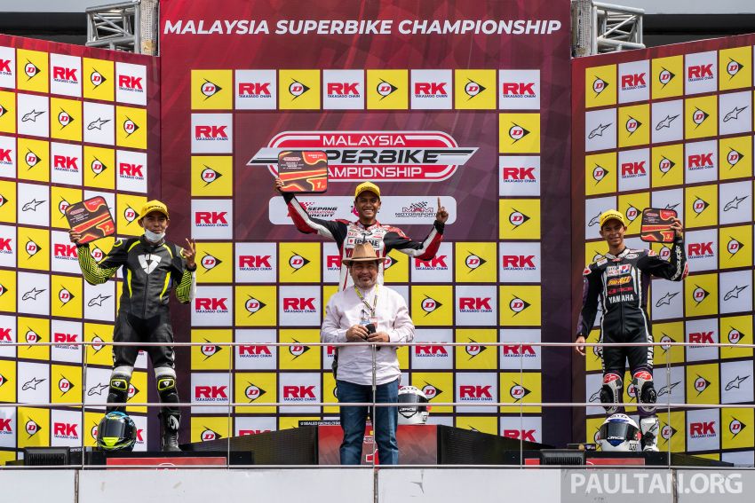 2020 MSBK: Zaqhwan Zaidi a class above the rest, new MSBK150 race class features cut throat racing action 1185004