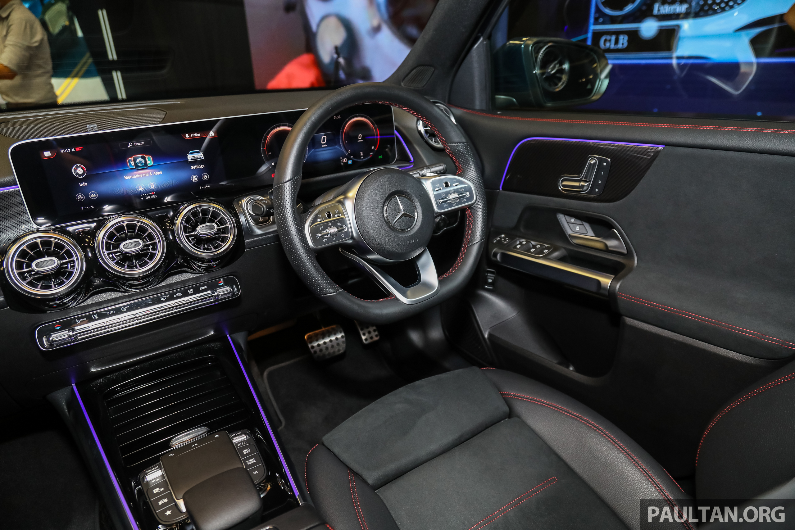 2020 Mercedes GLB 250 4Matic_Int-25 - Paul Tan's Automotive News