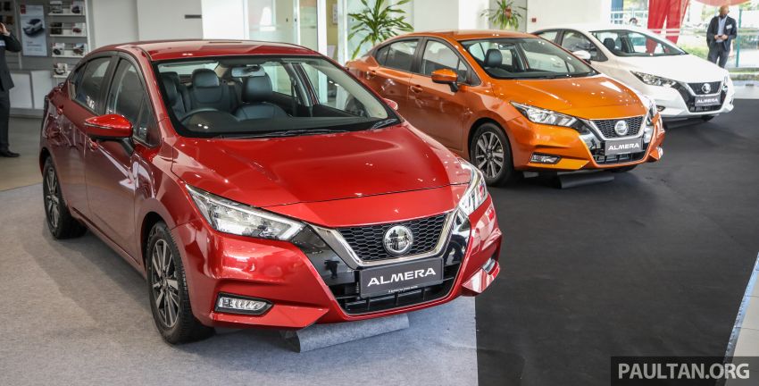 2020 Nissan Almera Turbo in Malaysia – 1.0 litre turbo CVT, AEB on all three variants, from RM8xk to RM9xk 1172074