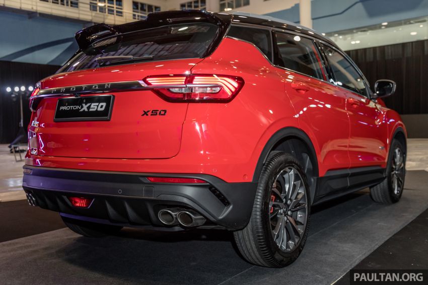 Proton X50 SUV previewed – 4 variants, 6 colours, 1.5TGDi and 7DCT, Level 2 semi-autonomous driving 1177221