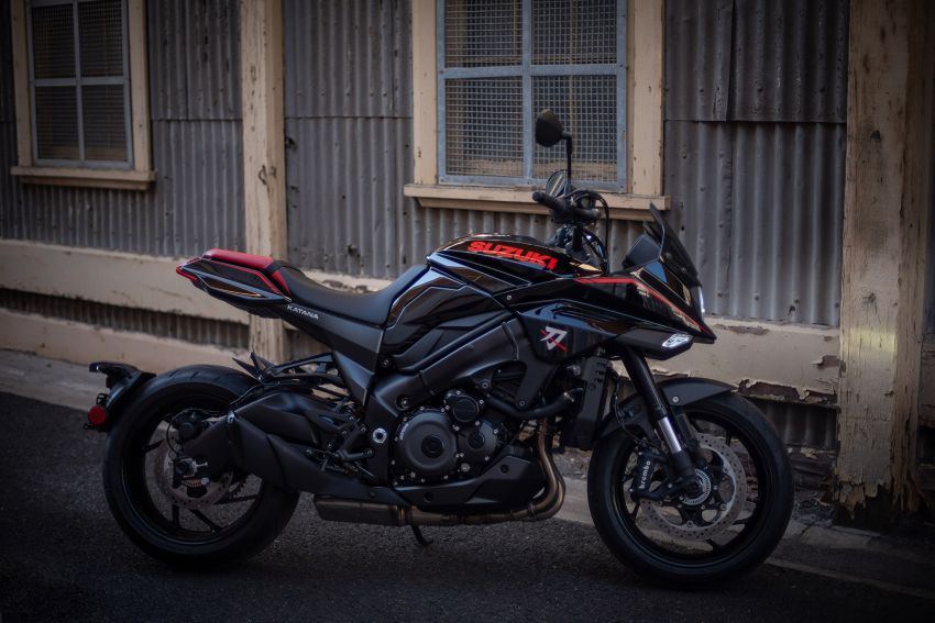 2020 Suzuki Katana with Shogun and Samurai limited edition accessory packs on sale in Australia 1170931