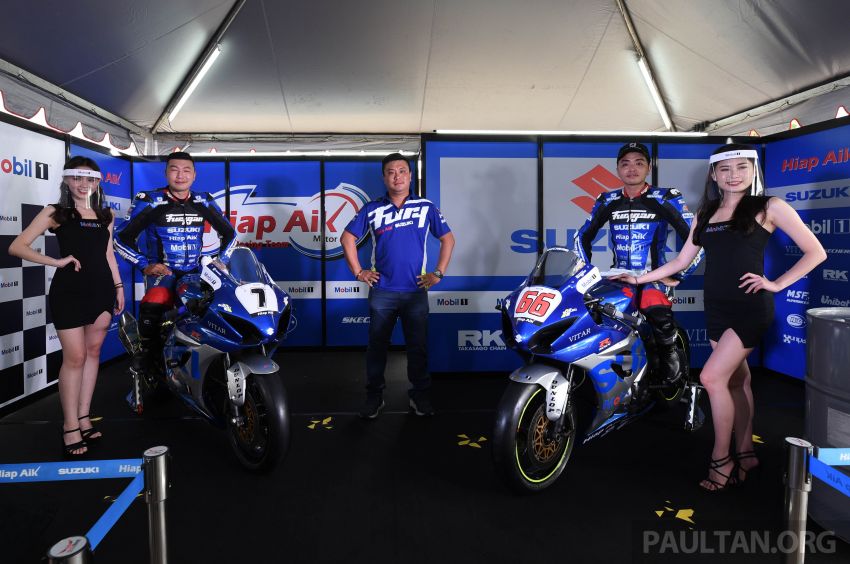 2020 MSBK: Team Hiap Aik Suzuki Racing launch 1179725