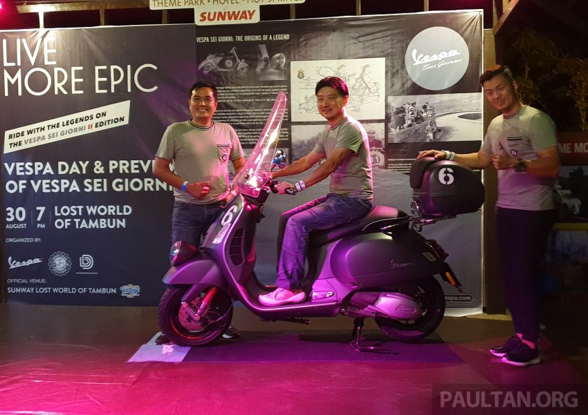 2020 Vespa Sei Giorni II now in Malaysia, RM34,500 1169362