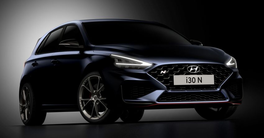 Hyundai i30 N facelift 2021 – teaser disiar, sah akan hadir dengan kotak gear automatik klac berkembar 1177926