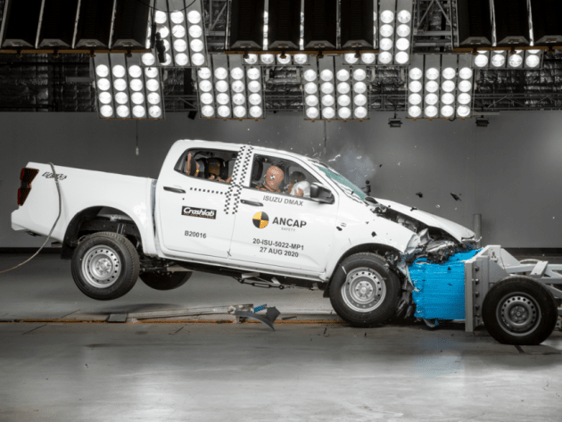 Isuzu D-Max 2021 dapat 5-bintang, ANCAP diperketat