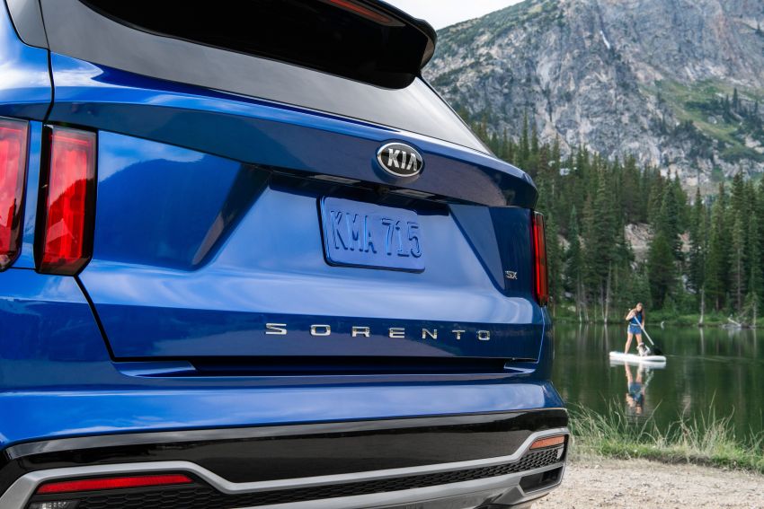 2021 Kia Sorento for the US – three-row SUV offered with four powertrains, six- or seven-seat layouts 1181510