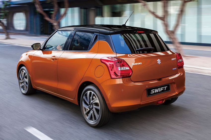 2021 Suzuki Swift facelift debuts in the UK – 1.2 Dualjet hybrid now standard, better equipment and safety 1174140