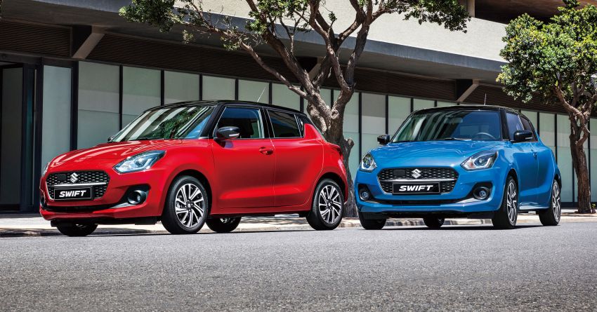 2021 Suzuki Swift facelift debuts in the UK – 1.2 Dualjet hybrid now standard, better equipment and safety 1174141