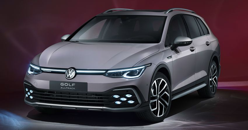 2021 Volkswagen Golf Estate, Alltrack models debut – longer wheelbase, more rear room, bigger boot space 1173392