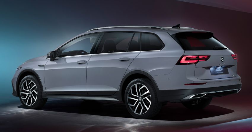 2021 Volkswagen Golf Estate, Alltrack models debut – longer wheelbase, more rear room, bigger boot space 1173396