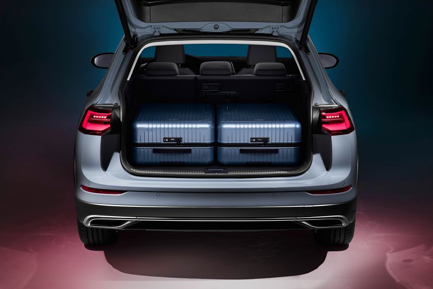 2021 Volkswagen Golf Estate, Alltrack models debut – longer wheelbase, more rear room, bigger boot space 1173861
