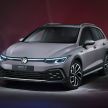 2021 Volkswagen Golf Estate, Alltrack models debut – longer wheelbase, more rear room, bigger boot space