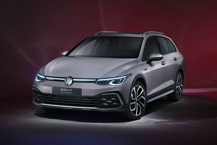 2021 Volkswagen Golf Estate, Alltrack models debut – longer wheelbase, more rear room, bigger boot space 1173872