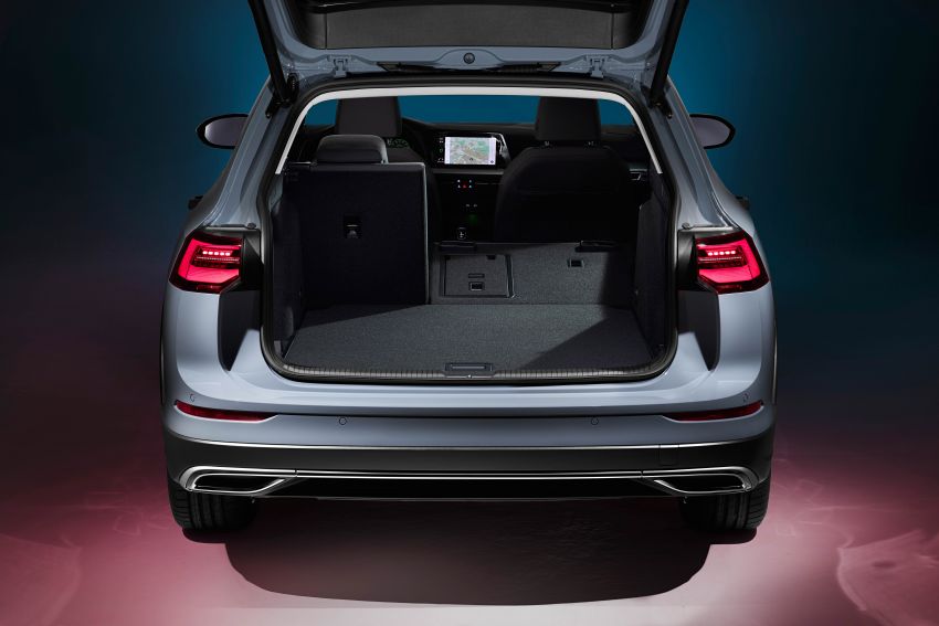 2021 Volkswagen Golf Estate, Alltrack models debut – longer wheelbase, more rear room, bigger boot space 1173867