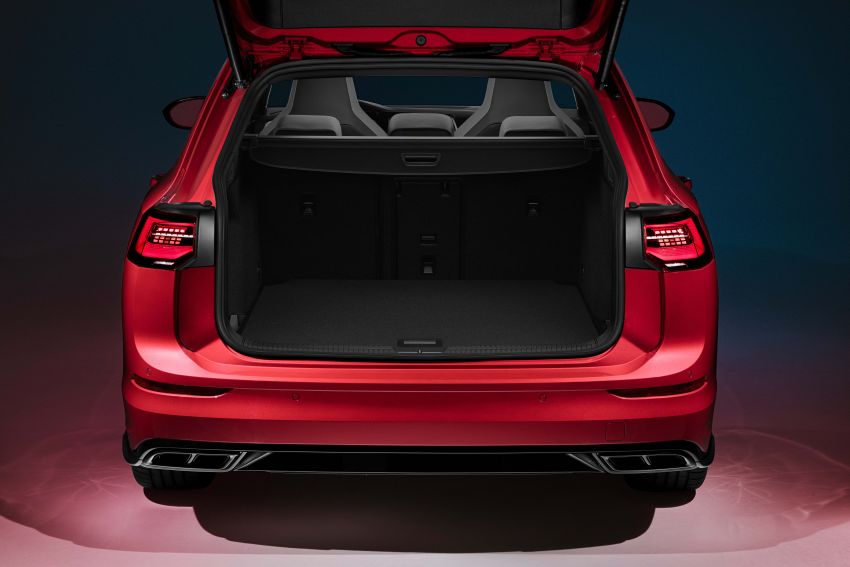 2021 Volkswagen Golf Estate, Alltrack models debut – longer wheelbase, more rear room, bigger boot space 1173857