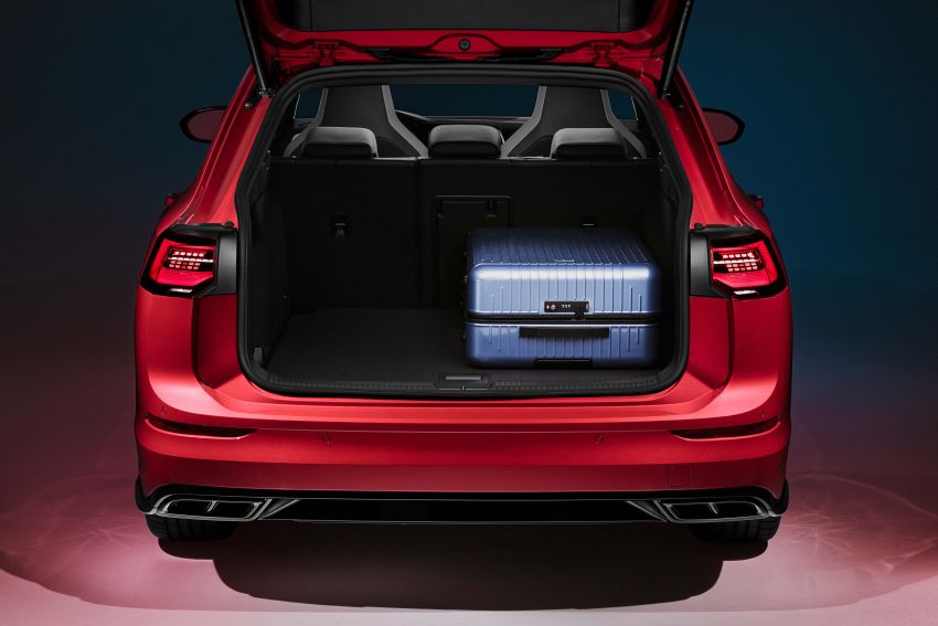 2021 Volkswagen Golf Estate, Alltrack models debut – longer wheelbase, more rear room, bigger boot space 1173850