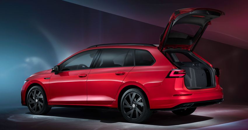 2021 Volkswagen Golf Estate, Alltrack models debut – longer wheelbase, more rear room, bigger boot space 1173414