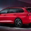 2021 Volkswagen Golf Estate, Alltrack models debut – longer wheelbase, more rear room, bigger boot space