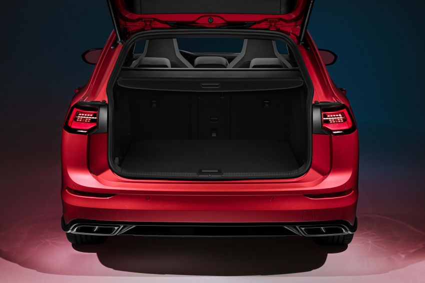 2021 Volkswagen Golf Estate, Alltrack models debut – longer wheelbase, more rear room, bigger boot space 1173399