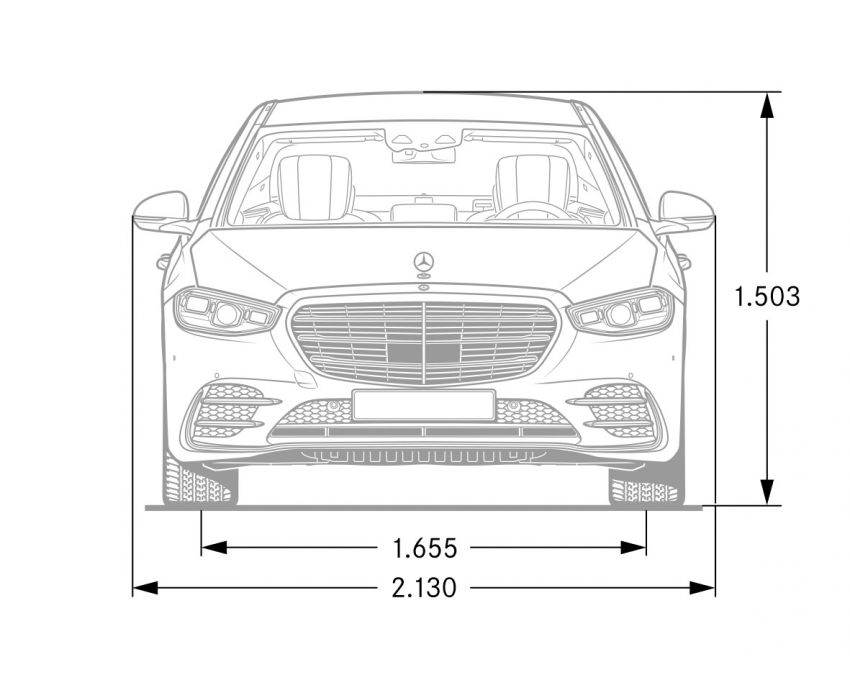 Mercedes-Benz S-Class W223 didedah sepenuhnya – lebih mewah dan maju, versi PHEV tahun hadapan 1170797