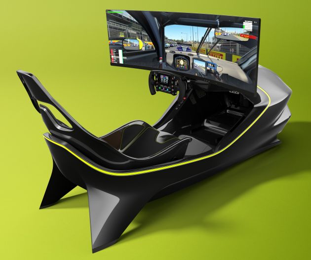 Aston Martin AMR-C01 – simulator lumba RM305k