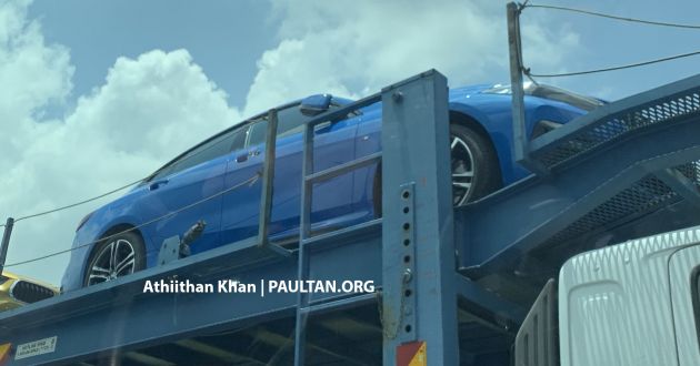 F44 BMW 2 Series Gran Coupe spotted on a trailer in Malaysia – 218i M Sport variant to be launched soon?