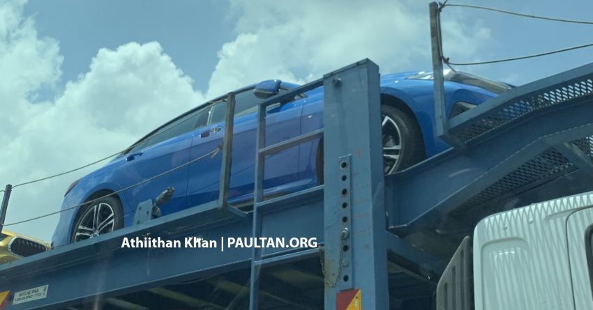 F44 BMW 2 Series Gran Coupe spotted on a trailer in Malaysia – 218i M Sport variant to be launched soon? 1173757