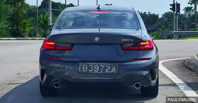 SPYSHOT: BMW 330e M Sport G20 ditemui di Putrajaya