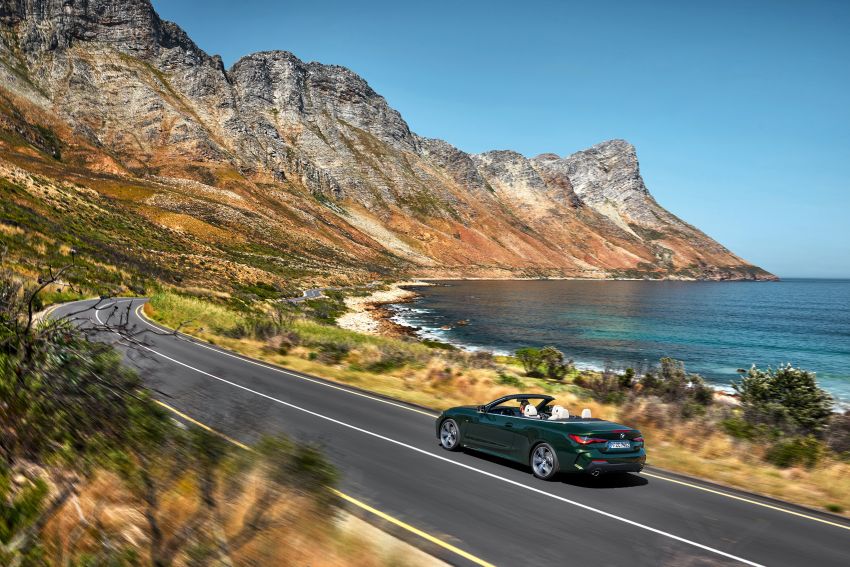 G23 BMW 4 Series Convertible debuts – less weight, 80-litre gain in luggage capacity with new fabric roof 1185437