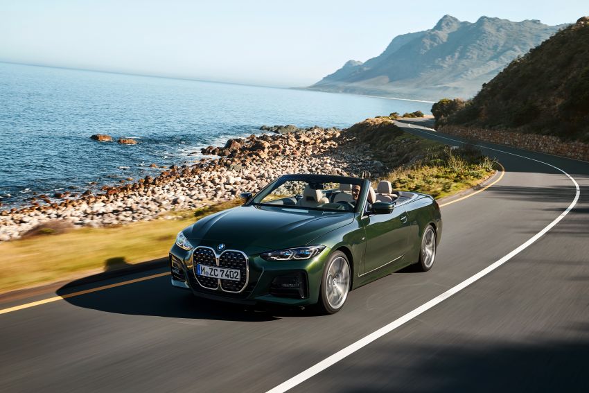 G23 BMW 4 Series Convertible debuts – less weight, 80-litre gain in luggage capacity with new fabric roof 1185442