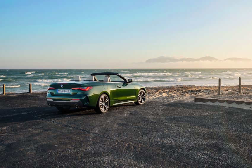 G23 BMW 4 Series Convertible debuts – less weight, 80-litre gain in luggage capacity with new fabric roof 1185445