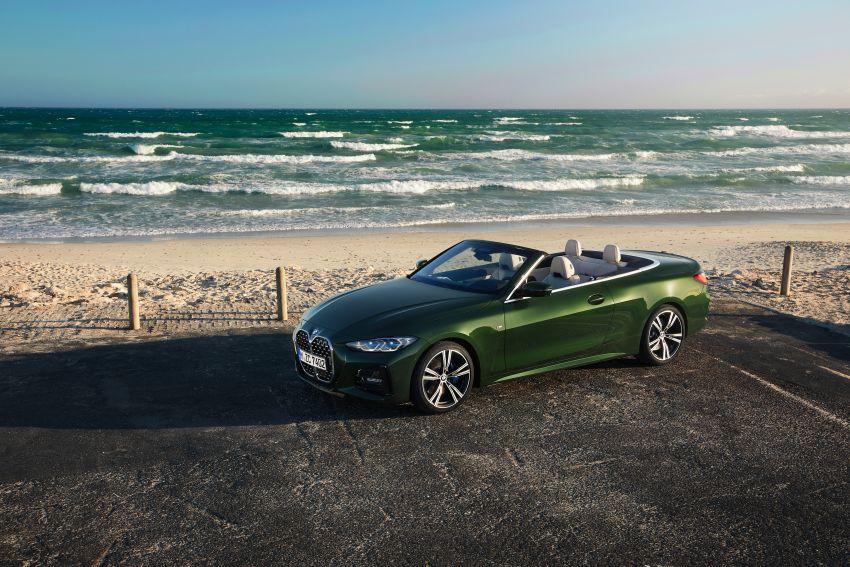 G23 BMW 4 Series Convertible debuts – less weight, 80-litre gain in luggage capacity with new fabric roof 1185446