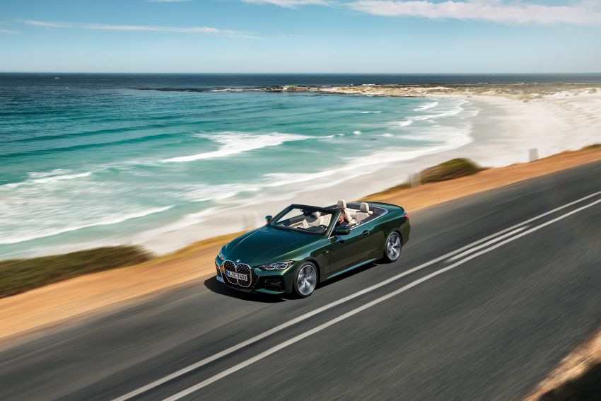 G23 BMW 4 Series Convertible debuts – less weight, 80-litre gain in luggage capacity with new fabric roof 1185447