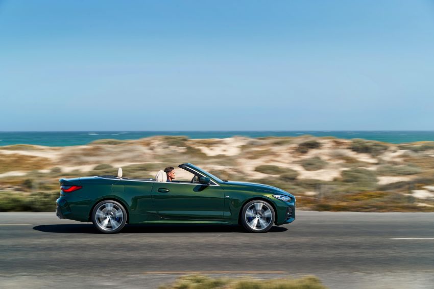 G23 BMW 4 Series Convertible debuts – less weight, 80-litre gain in luggage capacity with new fabric roof 1185477