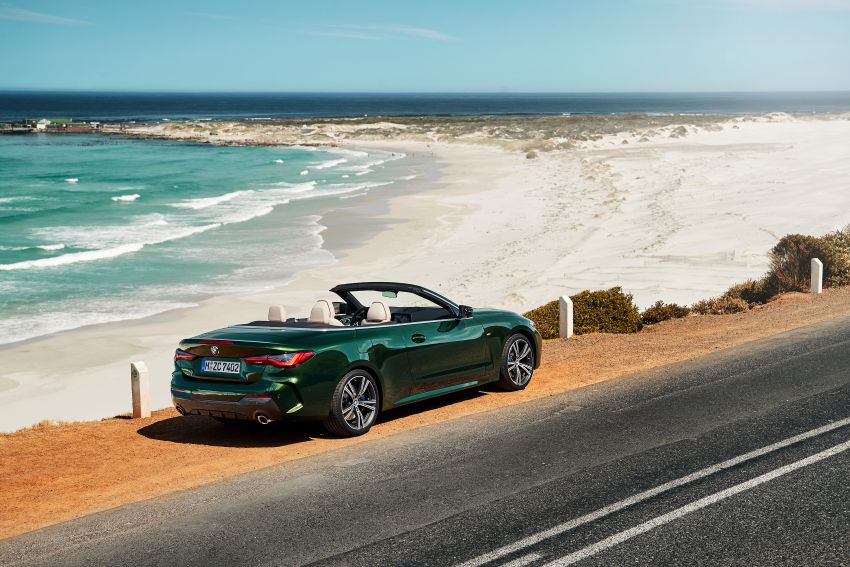 G23 BMW 4 Series Convertible debuts – less weight, 80-litre gain in luggage capacity with new fabric roof 1185481