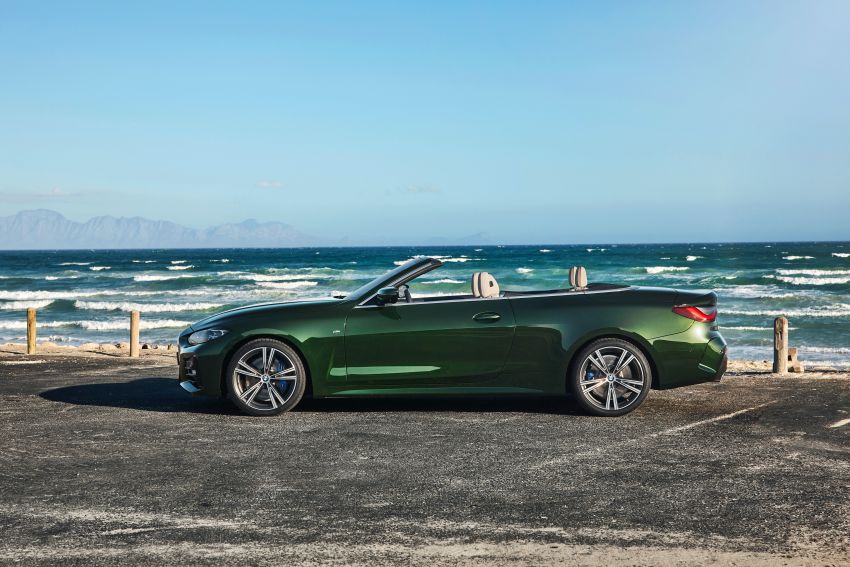 G23 BMW 4 Series Convertible debuts – less weight, 80-litre gain in luggage capacity with new fabric roof 1185487