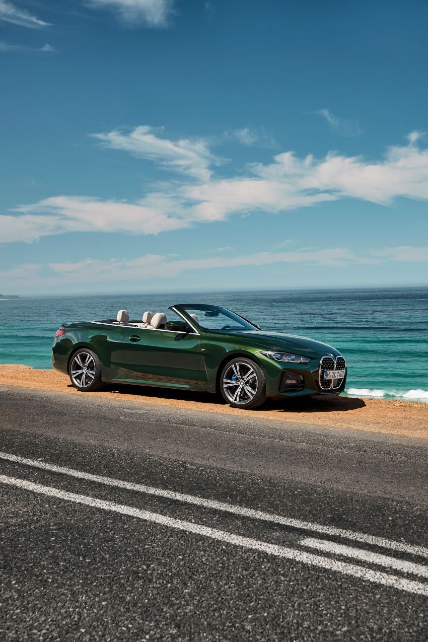 G23 BMW 4 Series Convertible debuts – less weight, 80-litre gain in luggage capacity with new fabric roof 1185493