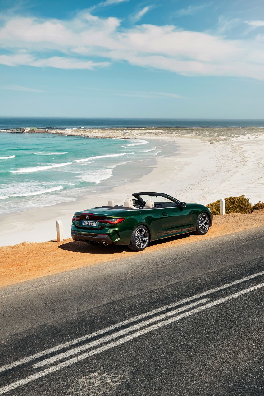 G23 BMW 4 Series Convertible debuts – less weight, 80-litre gain in luggage capacity with new fabric roof 1185494