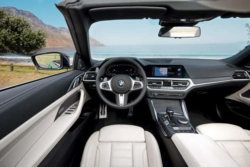 G23 BMW 4 Series Convertible debuts – less weight, 80-litre gain in luggage capacity with new fabric roof 1185500