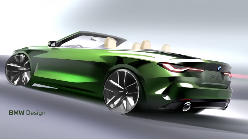 G23 BMW 4 Series Convertible debuts – less weight, 80-litre gain in luggage capacity with new fabric roof 1185507