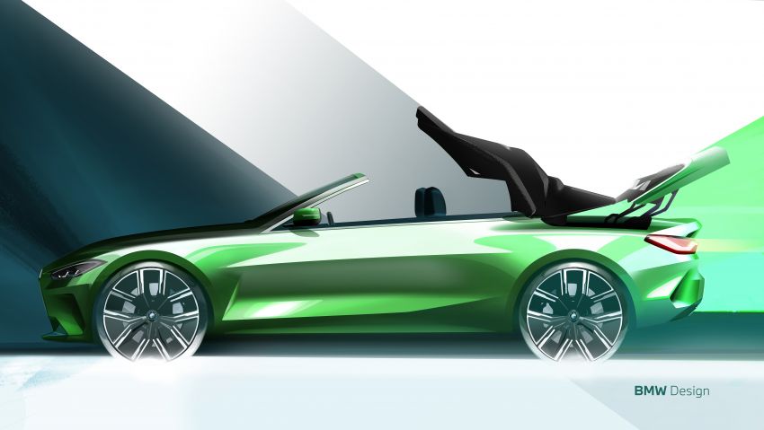 G23 BMW 4 Series Convertible debuts – less weight, 80-litre gain in luggage capacity with new fabric roof 1185509