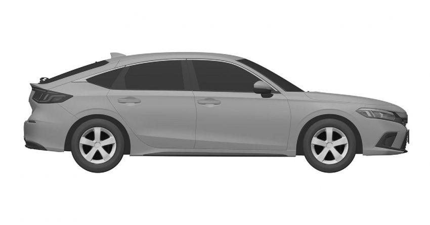 Eleventh-generation Honda Civic design revealed in patent images – sedan and hatchback versions seen 1185460