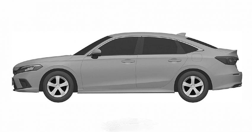 Eleventh-generation Honda Civic design revealed in patent images – sedan and hatchback versions seen 1185466