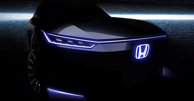 Honda tunjuk <em>teaser</em> model konsep EV untuk Beijing