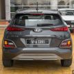 Hyundai Kona B-SUV launched in Malaysia – 2.0L NA; 1.6L Turbo with 177 PS, 7DCT; CBU from RM116k