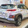 Hyundai Kona B-SUV previewed in Malaysia – three variants, 1.6 T-GDI, 7DCT, SmartSense, from RM115k
