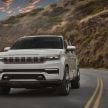 Jeep Grand Wagoneer Concept previews new premium SUV lineup – plug-in hybrid power, production in 2021